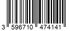 Barcode 3596710474141