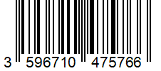 Barcode 3596710475766