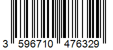 Barcode 3596710476329