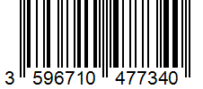 Barcode 3596710477340