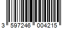 Barcode 3597246004215