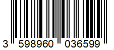 Barcode 3598960036599