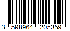 Barcode 3598964205359