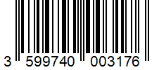 Barcode 3599740003176