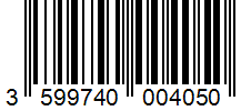 Barcode 3599740004050