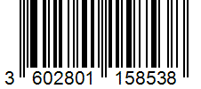 Barcode 3602801158538