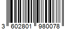 Barcode 3602801980078