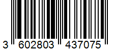 Barcode 3602803437075