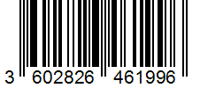 Barcode 3602826461996