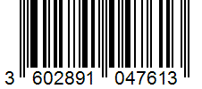 Barcode 3602891047613