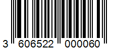Barcode 3606522000060
