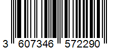 EAN Barcode for 3607346572290