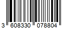 Barcode 3608330078804
