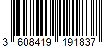 Barcode 3608419191837