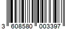 Barcode 3608580003397