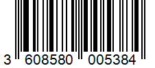 Barcode 3608580005384