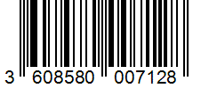 Barcode 3608580007128