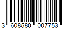 Barcode 3608580007753