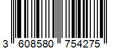 Barcode 3608580754275