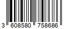Barcode 3608580758686