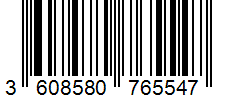 Barcode 3608580765547