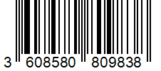 Barcode 3608580809838