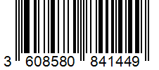 Barcode 3608580841449
