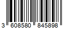 Barcode 3608580845898