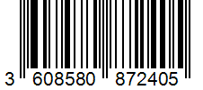 Barcode 3608580872405