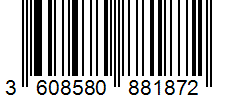 Barcode 3608580881872