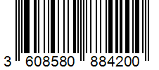 Barcode 3608580884200