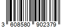 Barcode 3608580902379