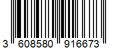 Barcode 3608580916673
