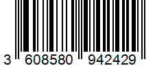 Barcode 3608580942429