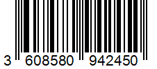 Barcode 3608580942450