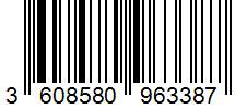 Barcode 3608580963387