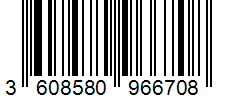Barcode 3608580966708