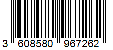 Barcode 3608580967262