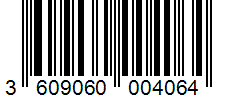 Barcode 3609060004064