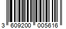 Barcode 3609200005616