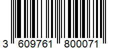 Barcode 3609761800071