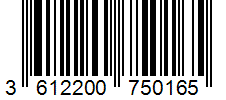 Barcode 3612200750165