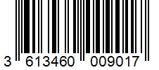 Barcode 3613460009017
