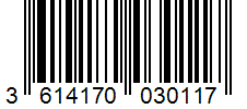 Barcode 3614170030117