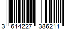 EAN Barcode for 3614227386211