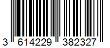 EAN Barcode for 3614229382327