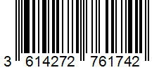 EAN Barcode for 3614272761742