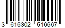 EAN Barcode for 3616302516667