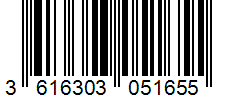 EAN Barcode for 3616303051655