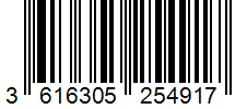 EAN Barcode for 3616305254917